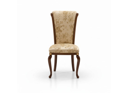 Chaise Bois Marron Mobilier Italien Revêtement Salon Chaises Inclinées Fauteuil de Luxe