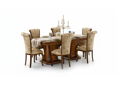 Tables Meubles Table à manger Style ancien Bois massif Tables à manger italiennes Table Bois