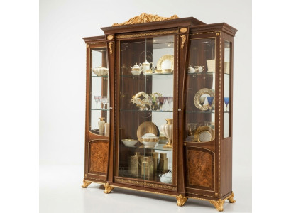 Vitrine Salle à manger Buffet en bois Armoires Meubles Buffet en verre Armoire