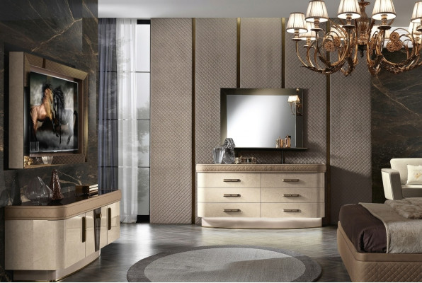 Commode Suite Groupe Bois Design Armoire nouvelle Ensemble de salon Commode Miroir