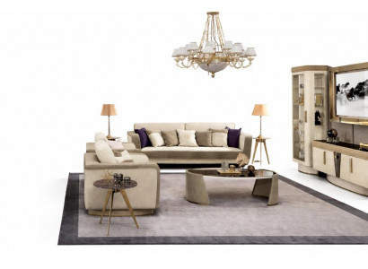 Ensemble de canapé 3+1+1 place Design Canapés Rembourrage Canapés Relax Modern Canapé Neuf