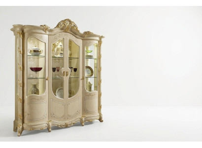 Armoire Vitrine Salle à manger Buffet en bois Armoires Mobilier Salon Buffet en verre