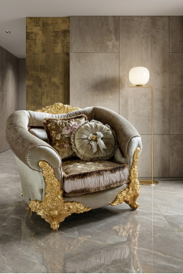 Fauteuil Fauteuil de Luxe Mobilier Salon neuf Canapé une place Canapé Salon Club Hôtel