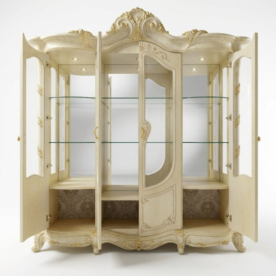 Salle d'exposition de meubles italiens Vitrine en verre Armoires de salle d'exposition de salon nouveau