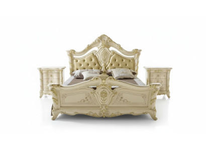 Classique s Bed Luxury Chesterfield Chambre en Bois Hôtel Baroque Mobilier Lits