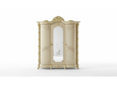 Classique en bois Armoire en bois massif Étagère de chambre en bois Armoire en bois Armoire