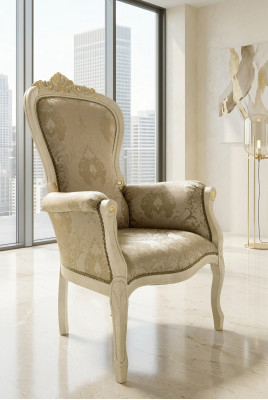 Salle à manger Chaise Fauteuil Ensemble Club avec accoudoirs Fauteuil de luxe Chaises Meubles Italie