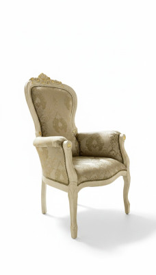Salle à manger Chaise Fauteuil Ensemble Club avec accoudoirs Fauteuil de luxe Chaises Meubles Italie