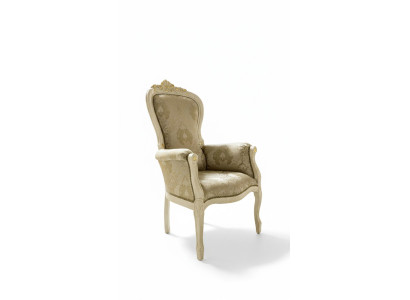 Salle à manger Chaise Fauteuil Ensemble Club avec accoudoirs Fauteuil de luxe Chaises Meubles Italie