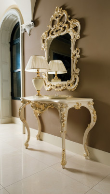 Tables de chevet Console Chambre Table d'appoint Design Classique Mobilier Bois Nouveau