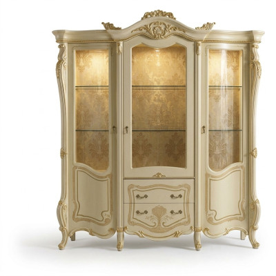 Vitrine Buffet Buffet Armoire Meubles italiens Ameublement Étagères Vitrines