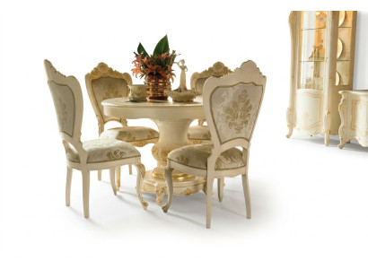 Table à manger Suite Mobilier de salle à manger Ameublement Groupe Table + Ensemble de 4 chaises 5 pièces.