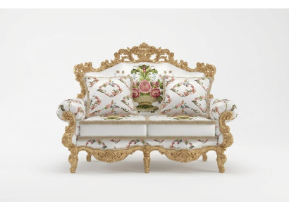 Classique Rembourrage Canapés Tabouret Canapé Canapés Mobilier Canapé Deux Places 2 Places Italie.