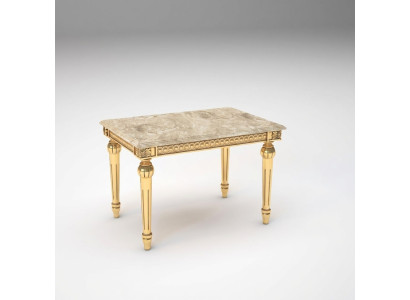 Table de chevet Table de chevet Chambre à coucher Design classique Meubles Bois Or neuf