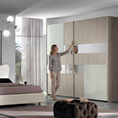 Armoire MobilPiu Luxe Armoire de chambre en bois massif Armoires neuves