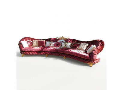 Canapé d'angle design Canapé d'angle Canapé rond en velours Canapé d'angle Italie