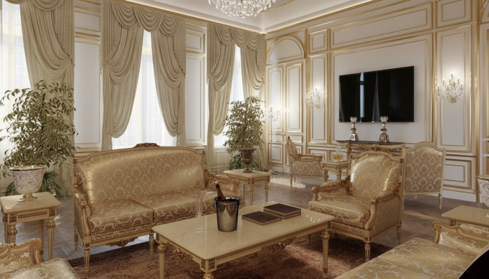 Ensemble de canapés 3+1 Ensemble de canapés Design Canapé Rembourrage Canapés Canapé Classique Groupe de luxe