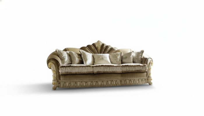 Canapé design Canapé Canapés Tissu Sièges Classique Textile 3 places Trois places