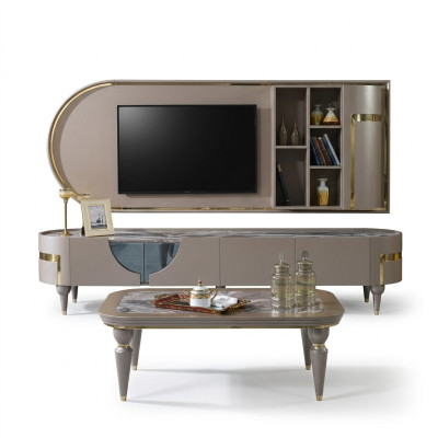 Meuble TV Armoire Basse Meuble TV Armoire Mobilier Armoires Buffet de salon Commode Coiffeuse Nouveau