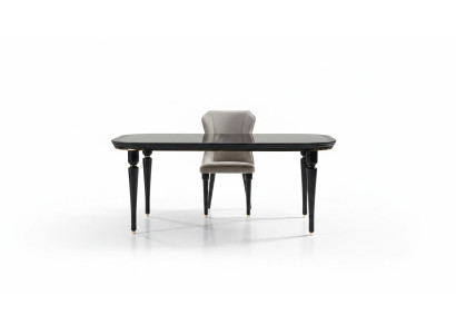 Table en bois Tables Design modernes Salle à manger Table de luxe dans le style italien