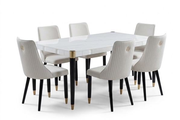 Conception de table en bois de salle à manger moderne Nouvelle table à manger Table Extensible Tables en bois