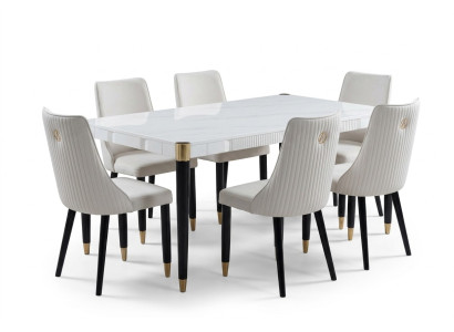 Conception de table en bois de salle à manger moderne Nouvelle table à manger Table Extensible Tables en bois