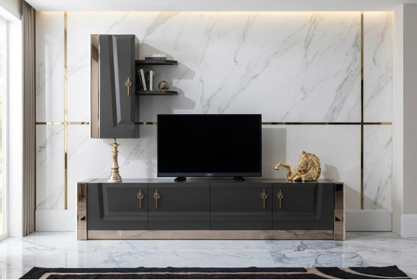 Bahut Mobilier de salon Meuble tv Meuble tv Design Meuble tv Armoire Meuble mural