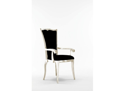 Chaise de salle à manger de luxe 1x Chaise Fauteuil de salon Chaise de salon Chaise rembourrée Accoudoir