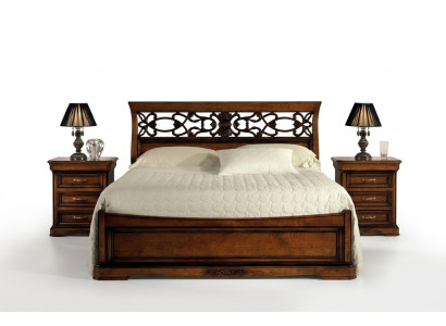 Meuble de lit pour chambre Lit double Lit en bois Lit design Vaccari cav giovanni
