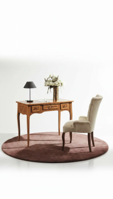 Bureau + chaise Ensemble complet Mobilier Tables de luxe Italie Table 2pcs.