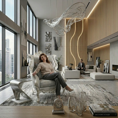 Canapé design Canapé 2 places Lounge Club Tissu nouveau Revêtement de siège de luxe Relax Fauteuil