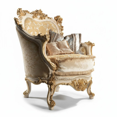 Canapé classique fauteuil fauteuil canapé chaise TV club chaise meubles italiens neufs