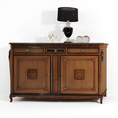 Commode Salon Commode Tiroirs Bois Buffet Armoire Armoires Massif