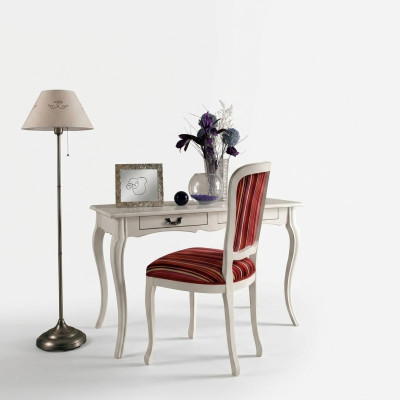 Chaises de salle à manger en bois Chaise de luxe fauteuil Fauteuil blanc Salle de séjour Meubles neufs