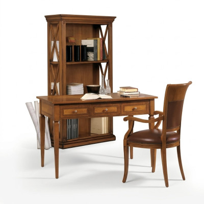 Table Bureau Secrétaire Secrétaires Meubles Italiens Ensemble de Chaises de Bureau 2 pièces