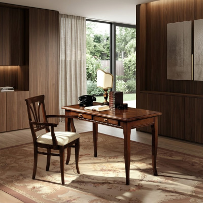 Table Bureau Secrétaire Secrétaires Meubles Italiens Chaise Ensemble Bureau 2 pièces