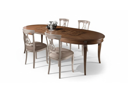 Ensemble complet Table à manger 4x Chaises Salle à manger Ensemble Table en bois Tables 5 pièces