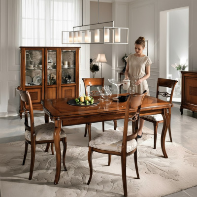 Salle à manger 6x Chaises Bois Chaise de Luxe Fauteuil Marron Chaises Mobilier de Salon