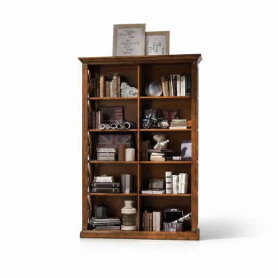 Salon Vitrine Armoire Livres Étagère Buffet Mobilier Classique Étagères Bois