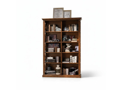 Salon Vitrine Armoire Livres Étagère Buffet Mobilier Classique Étagères Bois