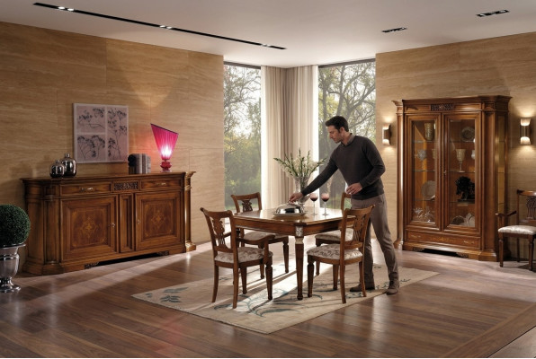 Armoire télé Design Buffet Commode Chambre Armoire Étagère Luxe Salon Planche