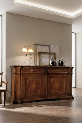 Luxe Commode Armoire Haute Commodes Buffet Commodes Bahut Armoires Bois Marron Italie Mobilier