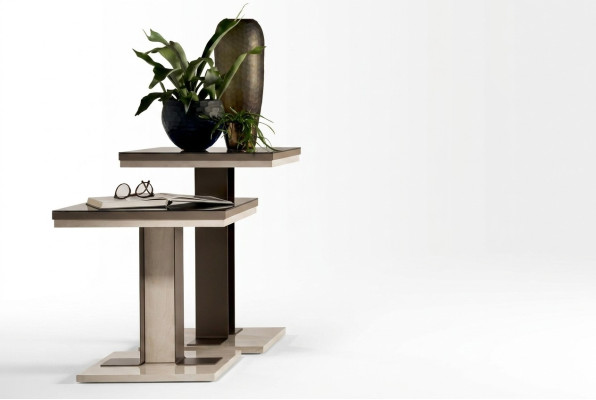Table d'appoint Design Table de salon Tables nouvel ensemble 2x Table basse Table basse