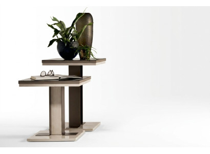 Table d'appoint Design Table de salon Tables nouvel ensemble 2x Table basse Table basse