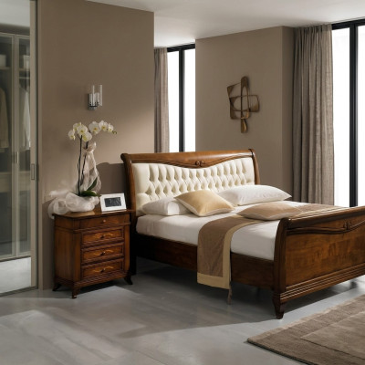 Table de chevet Table d'appoint Tables Meubles Bois neuf Consoles italiennes Design