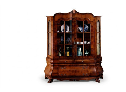 Vitrine 2 portes Armoire Vitrines Armoires Salon Meubles Mobilier Verre Italie
