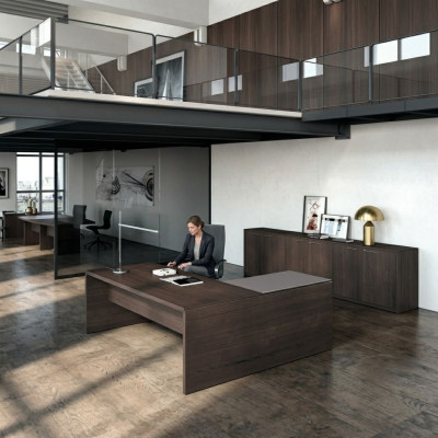 Bureau d'angle Table d'ordinateur Mobilier de bureau Tables de pratique Frezza Canapés