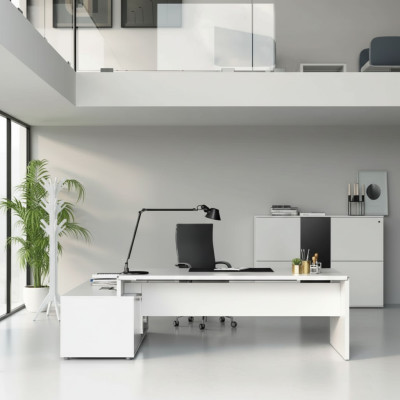 Coin de bureau Bureau Bureau d'ordinateur Table Bureau Bureau à tables nouvel