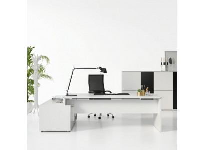 Coin de bureau Bureau Bureau d'ordinateur Table Bureau Bureau à tables nouvel