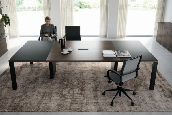 Tables Table Bureau Design Bois Réunion Mobilier Table de conférence Mobilier de bureau Frezza